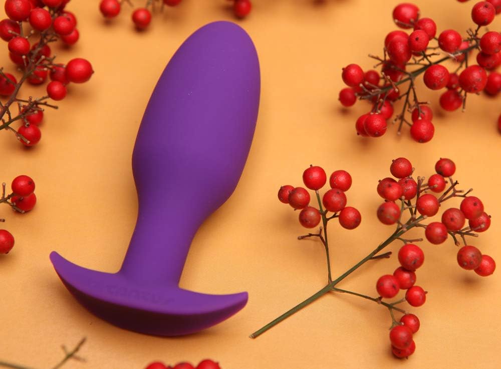 Tantus Sex/Adult Toys Ryder Butt Plugs - 100% Ultra-Premium Satin Finish Flexible Silicone Anal Safe for Men, Women, LGBTQ, Couples - Lilac