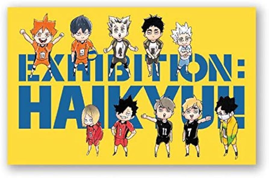 Amazon | ハイキュー!! 原作 ハイキュー展 原画展 描き下ろしSD 東京