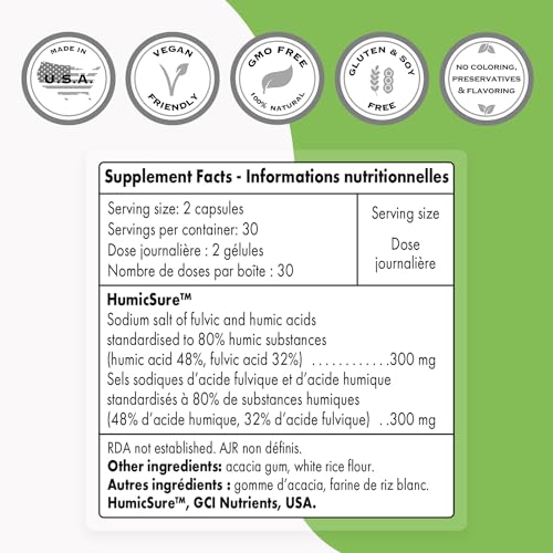 Supersmart HUMIC & FULVIC ACID 150 MG Humic And Fulvic Acid Supplement 300Mg Per Day thumb #2