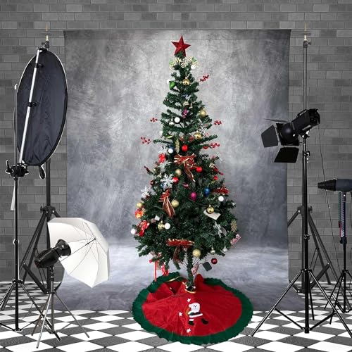 Image of Abstract Photography Backdrop for Photoshoot 8x12ft,Grey,No Stand