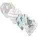 Yoga Sprout Bandana Bib with Teether, Free Hugs 4 Pack