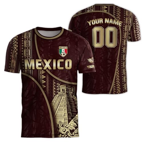 Yupify Personalized Mexican Jersey Soccer, Mexico Jersey Men, Custom Mexican Soccer Jersey, Customized Mexico Youth Jersey 2, 8