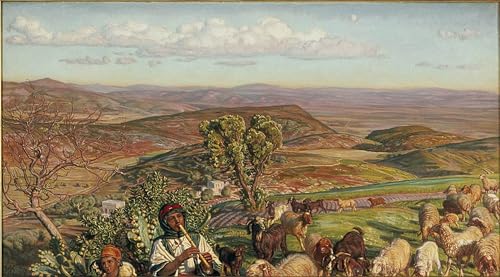 Art Tableau Plaine d'Esdraelon William Holman Hunt pour créer une ambiance galerie d'art chez soi