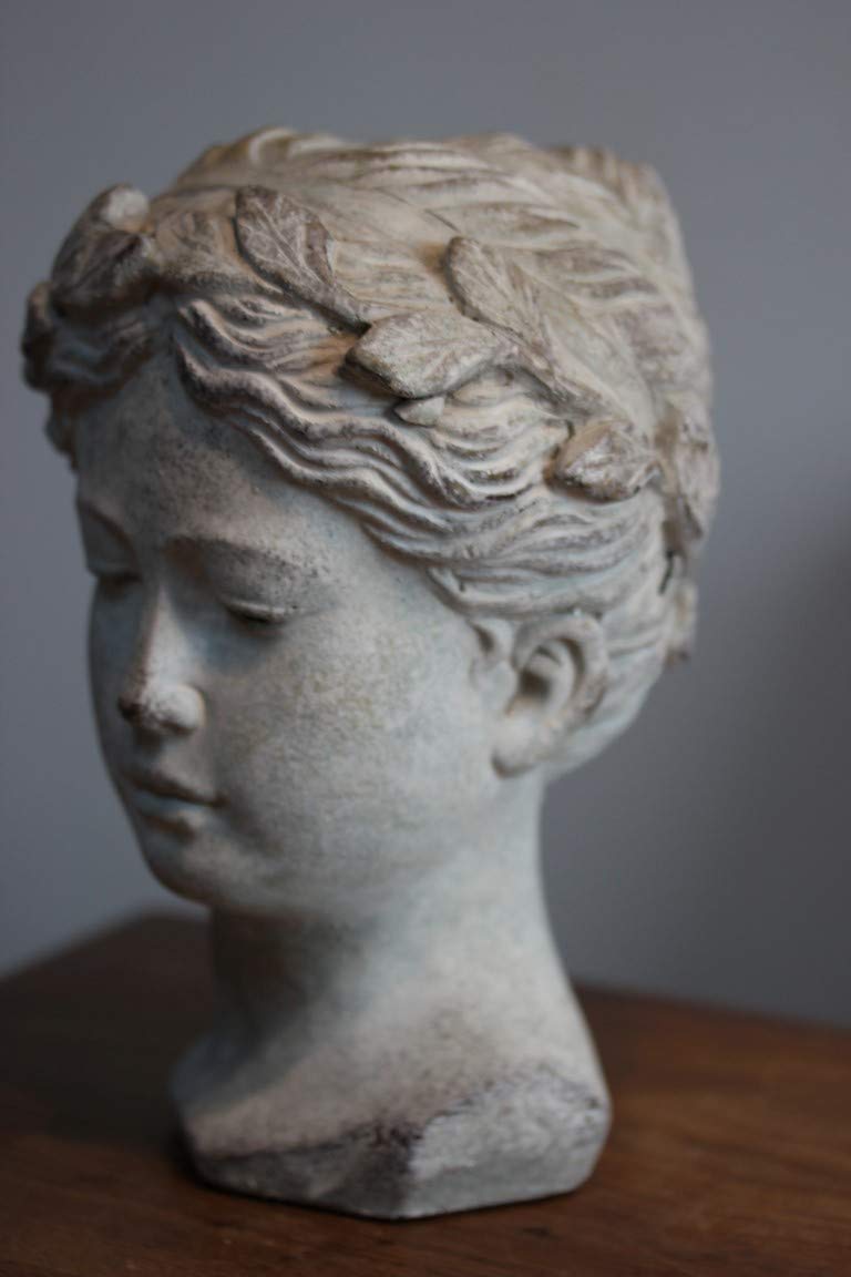 Exner Busto para mujer Valo, kl. Versión: cemento, altura 23 cm, busto pesado para mujer