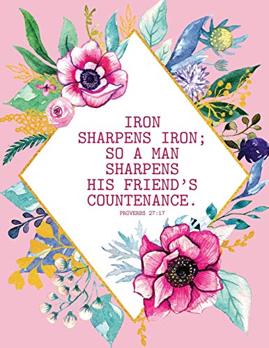 Iron Sharpens Iron; So a Man Sharpens His Friend 1731379250 Book Cover