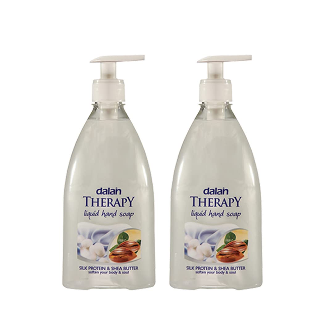 Dalan Therapy Liquid Soap 400 ml from Turkey (Pack of 2) (Silk Protein & Shea Butter)-image-19