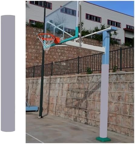 Basketball Pole Padding - Weather-Resistant Wraparound Covers, Detachable & Reusable for Indoor/Outdoor Courts, Ultimate Protection for Basketball Hoops