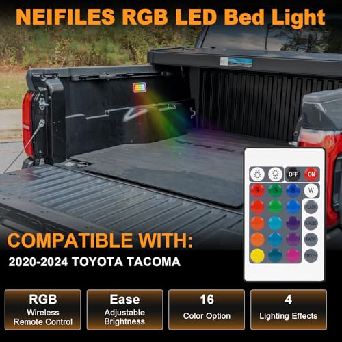 Luz LED RGB para Camioneta Toyota Tacoma 2020-2024 miniatura 2