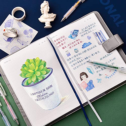 Set de 9 bolígrafos retráctiles de tinta gel Morandi miniatura 7