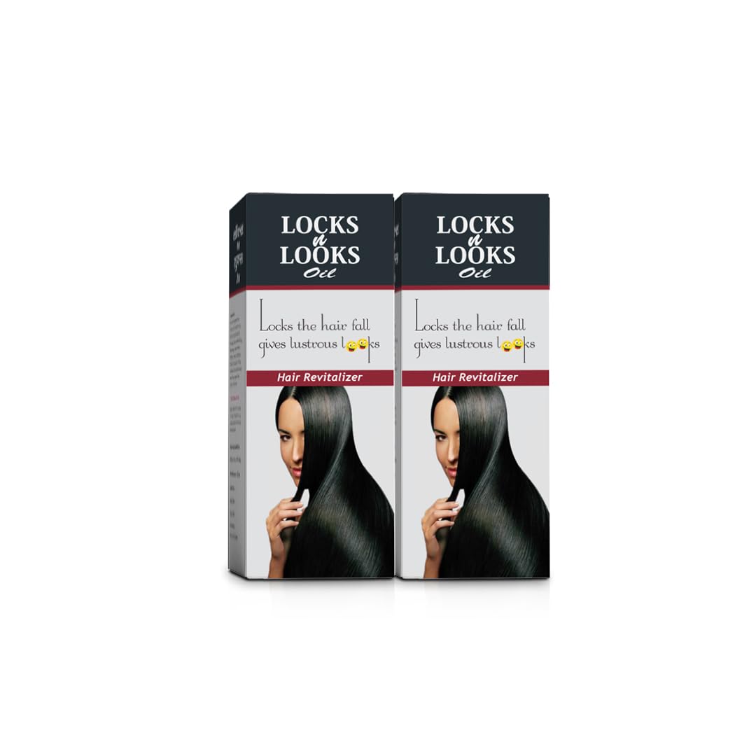 SDH Naturals Locks & Looks Oil Pack of 2 for Long and Strong Hair with All Natural Ingredients | |Reduces Hair Fall,Gray Hair & Dandruff-image-44