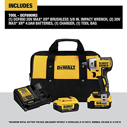 High-Torque Cordless Impact Wrench Kit