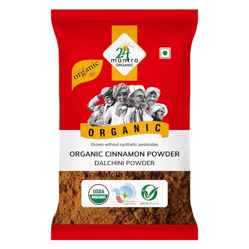 Image of 24 Mantra Organic Cassia Powder /Dalchini Powder- 100gms | Pack of 1 | 100% Organic | Chemical Free & Pesticides Free | Unadulterated
