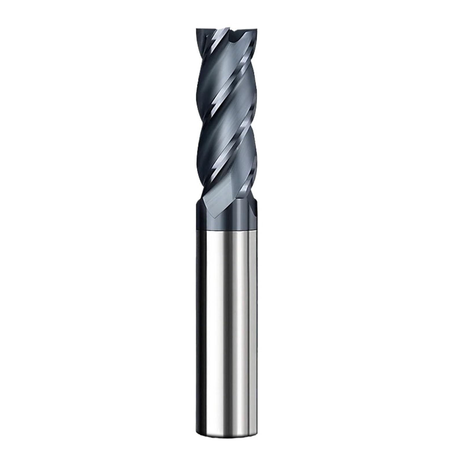 1 sztuk frez z węglika CNC HRC68 nierówna spirala wolframu Ugroove 4 flet metalowe narzędzie do obróbki stali frezowanie(20x45x20Dx100)