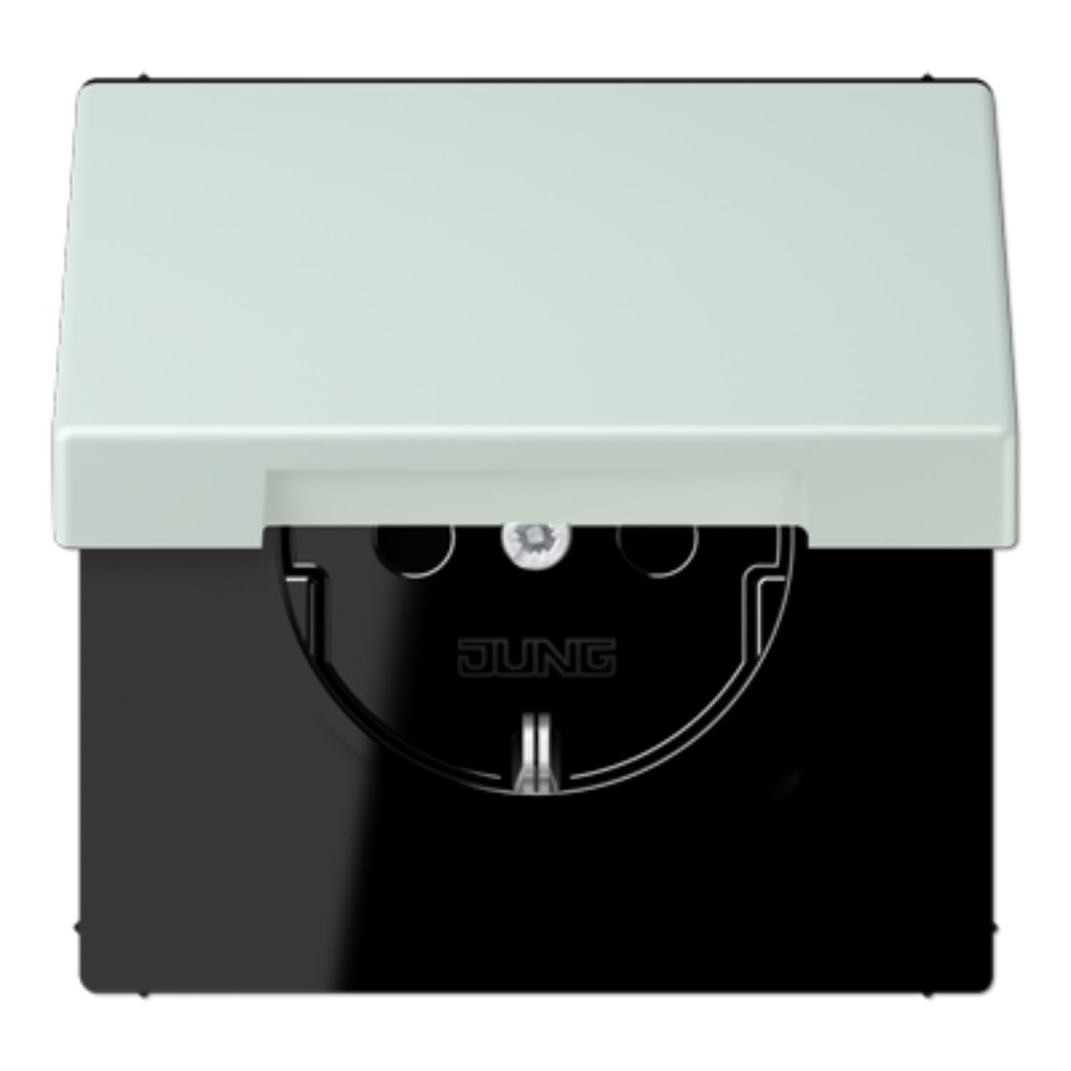 Prise avec couvercle LC32034 pour cuisine et atelier JUNG