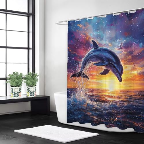 Rideau de douche 180x180 lavable au séchage rapide y116l