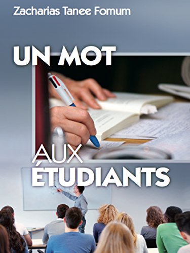 Télécharger Un Mot Aux Étudiants Livre eBook France