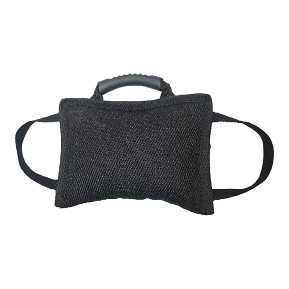 Coussin de morsure pour chien robuste - Jouet de dressage durable en jute