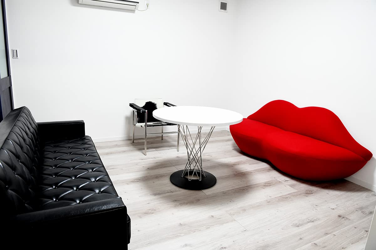 Amazon｜サイクロンテーブル 天板直径90cm 天板ホワイト イサムノグチ