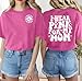 I Wear Pink for My Mom T-Shirt Women Breast Cancer Awareness Tshirts Pink Ribbon Tee Cancer Fighter Shirts Casual Tops