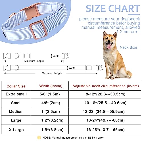 Unique Style Paws Hundehalsband Halsband Verstellbare Halsbänder oder Hundeleinen für Hunde und Katzen Klein Mittelgroß Groß