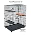 MidWest Homes for Pets 142PAN Replacement Pan for Midwest Cat Cage, 34.5 x 22.5 x 1.125