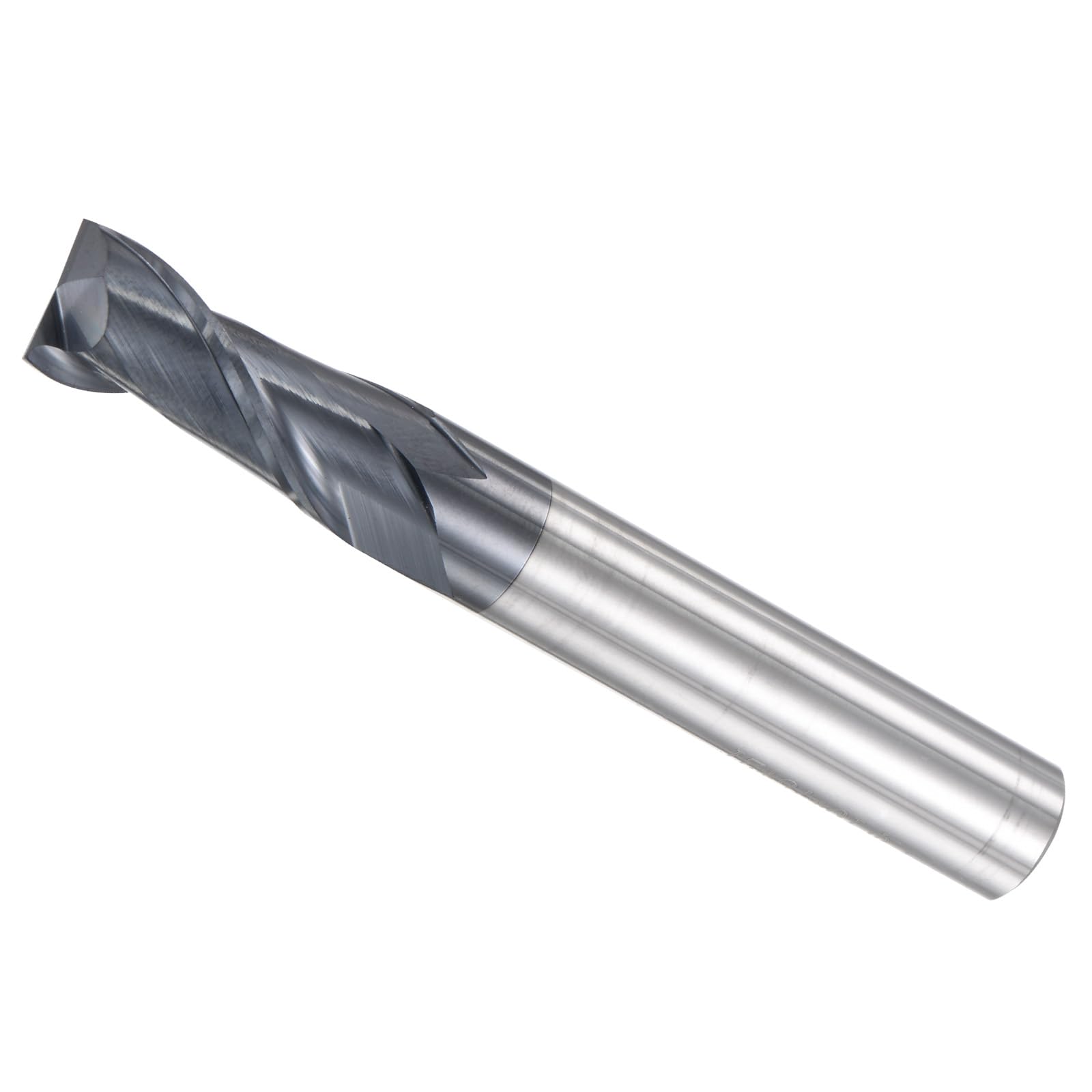 Fraise à Bout Carré, Coupe 10 mm x 25 mm, Tige de 10 mm, Revêtement AlTiN en Carbure P05, 2 Cannelures, Fraises CNC – (Applications : pour Fraisage de Acier Inoxydable Trempé)