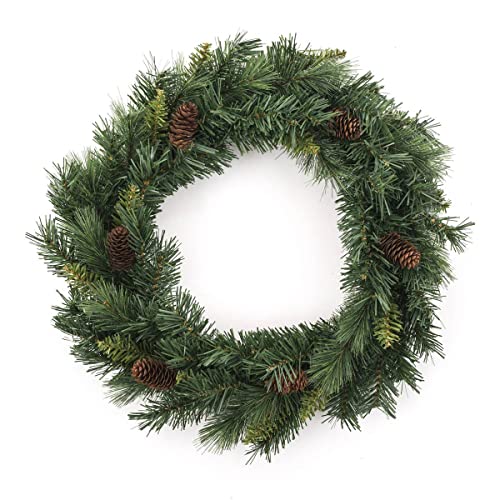 Corona de Navidad + piñas - Diámetro 40 cm