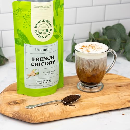 Worldwide Botanicals 795239100316-VC-X3 French Chicory Root - Brew Like Coffee, Blend Roasted Chicory Root With Coffee, Prebiotic Coffee Alternative, Acid Free, Caffeine Free, Kosher thumb #5