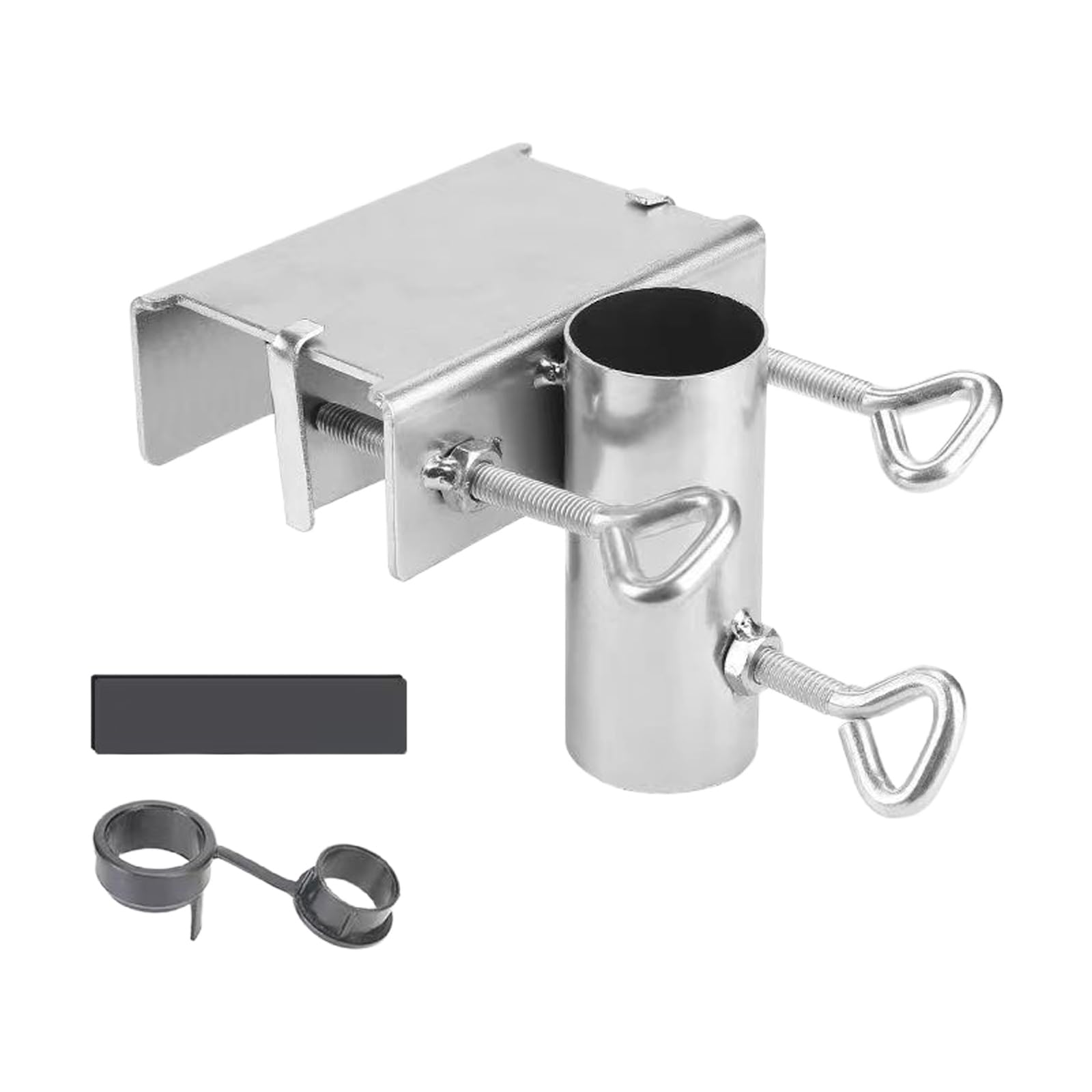 Pince de parasol de balcon pour fixer sans percer sur barrière et terrasse