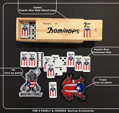 Domino de Puerto Rico Flag Value Pack Double Six
