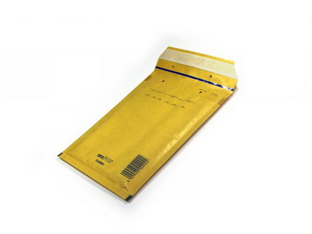 aroFOL Padded Envelopes No. 8 Pack of 100) 270x360 mm Goldgelb/Braun