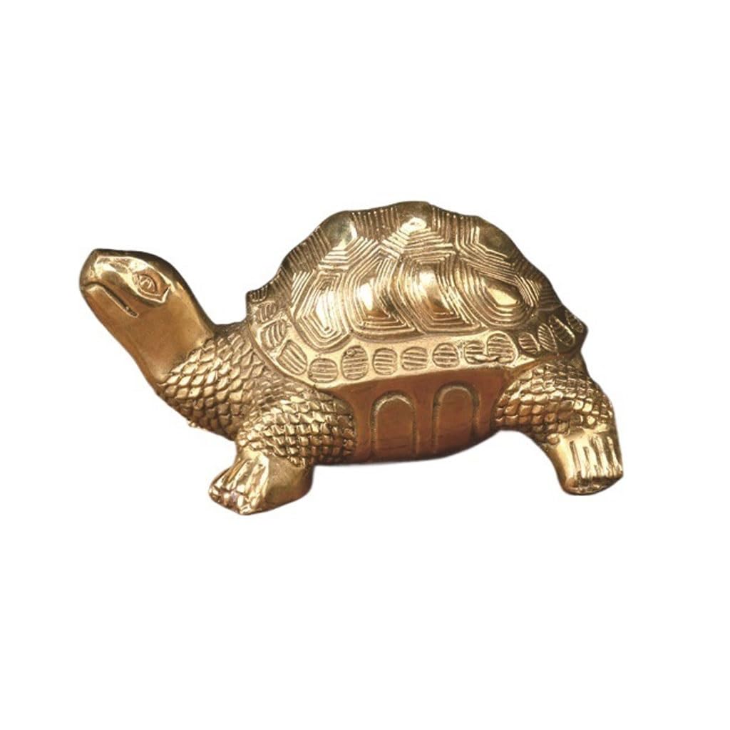 CHICKEN Bronze Living Room Ornaments Office Copper Turtle Crafts Ornaments Living Room Porch Study Longevity Decoration Ornaments to Attract Wealth