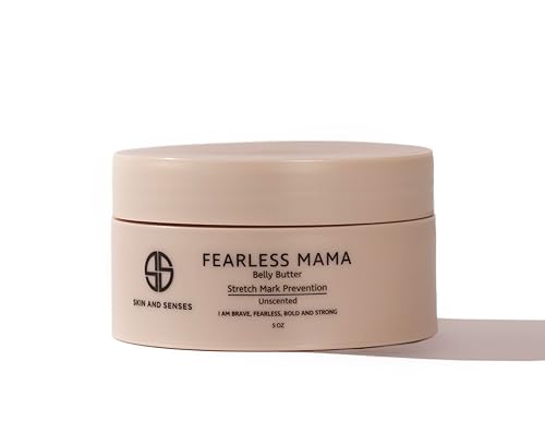 Miniatura 7 de Fearless MaMa - Mantequilla de vientre para prevención de estrías para el embarazo aroma lumínico 100 natural cargada con ingredientes que nutren