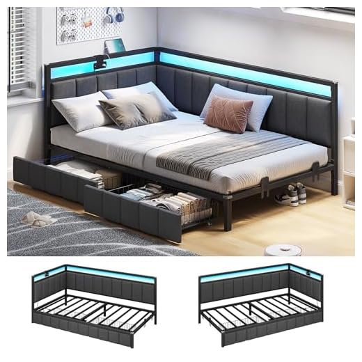 Cozy Corner Bed Frame for Kids