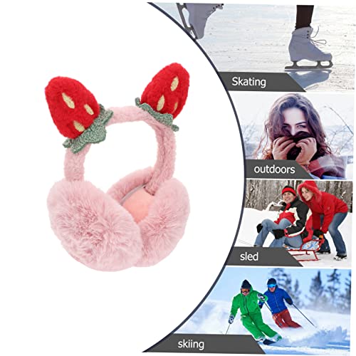 Winter Ear Muffs for Foldable Earmuffs with Warm Lining for Cold Weather Outdoor Activities for4