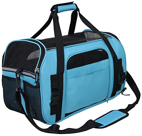 Image of EliteField Soft-Sided Pet Carrier for Cats & Small Dogs (3-Year Warranty)
