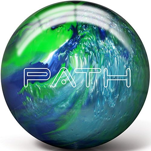 Pyramid Path Bowling Ball (Blue/Light Blue/Lime Green, 12 LB)