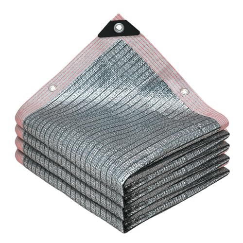 CulineformX Telo ombreggiante riflettente al 99% in alluminio, resistente, per auto, cani, esterni, camper, patio (2 × 2 m)