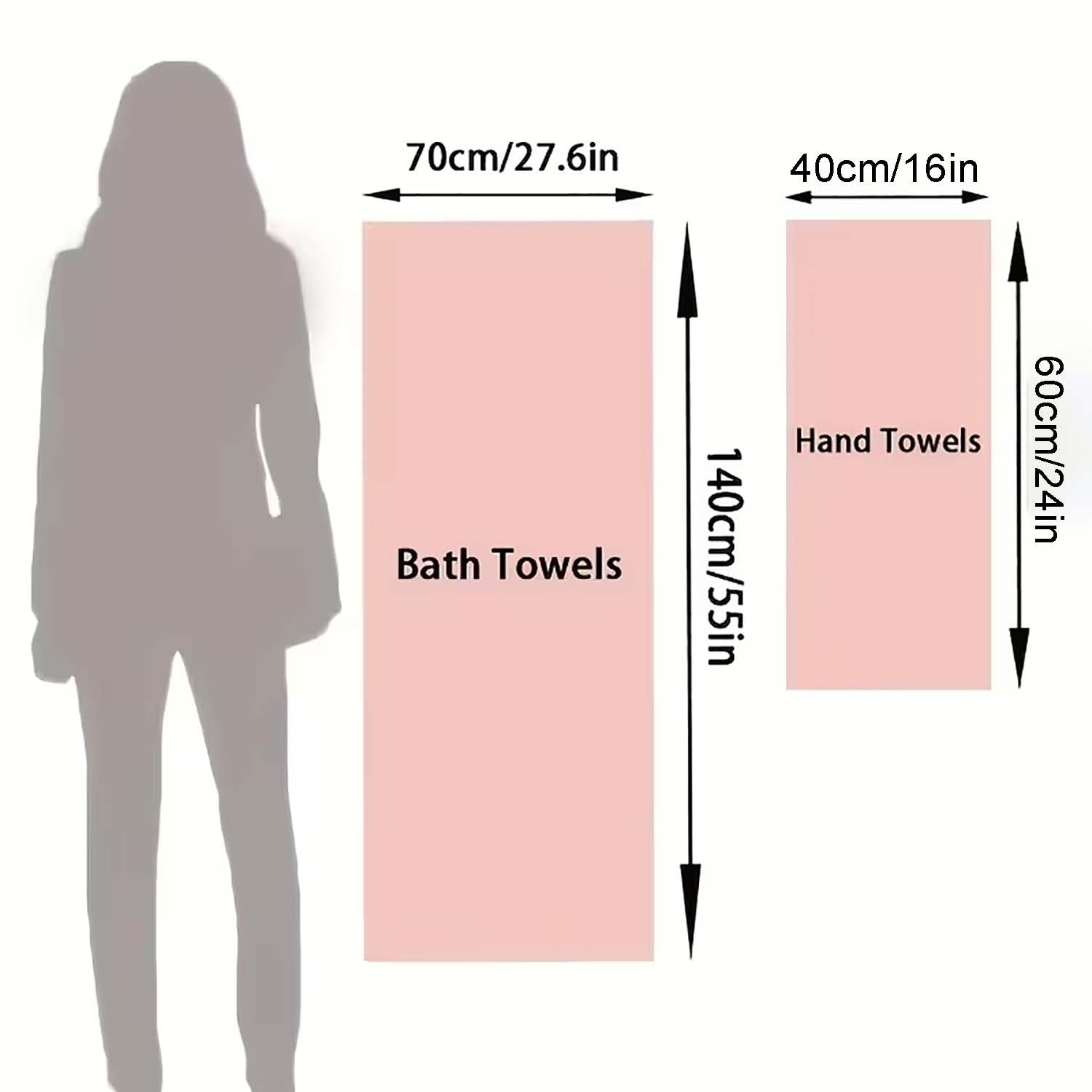 Microfiber Hand Towels - Set of 4, Super Soft & Quick Dry -3 Microfiber Hand Towels - Set of 4, Super Soft & Quick Dry -3
