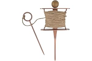 Esschert Design GT122 Copper Plated Row Marker to Create Consistent, Well-Defined Furrows in Garden Beds