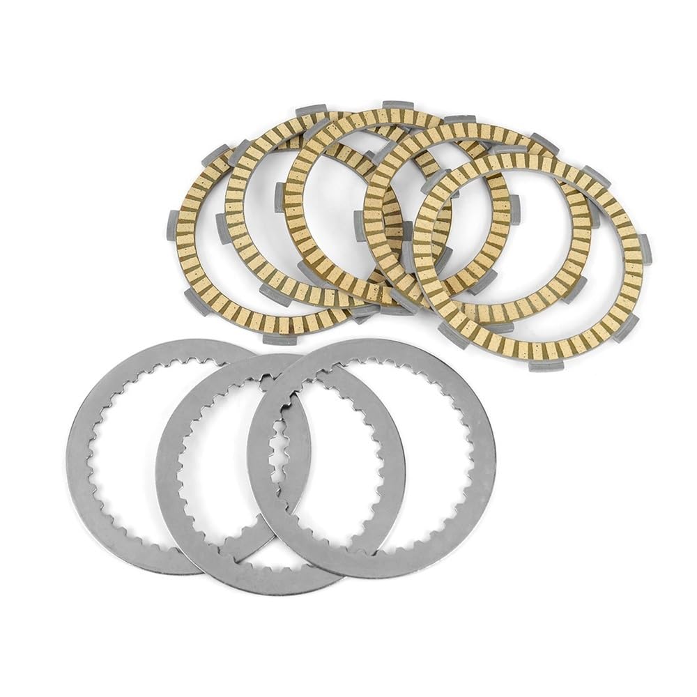 Disques d'embrayage en acier pour moto Kawasaki KMX125 KMX200 AR125