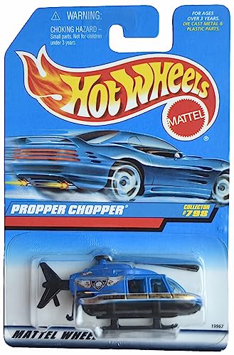Hot Wheels Propper Chopper, Blue/Black #798