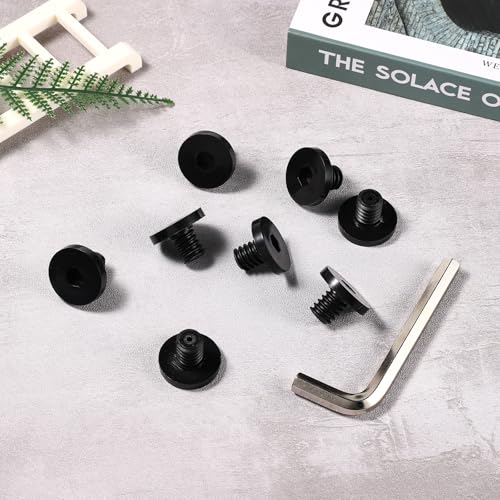 Image of 8pcs Replacement Bolt Compatible with Suncast Storage Sheds, Premium ABS Accessories Parts Bolts with 3 /8 Inch Hex Screwdriver Screws Replacement for Storage Sheds