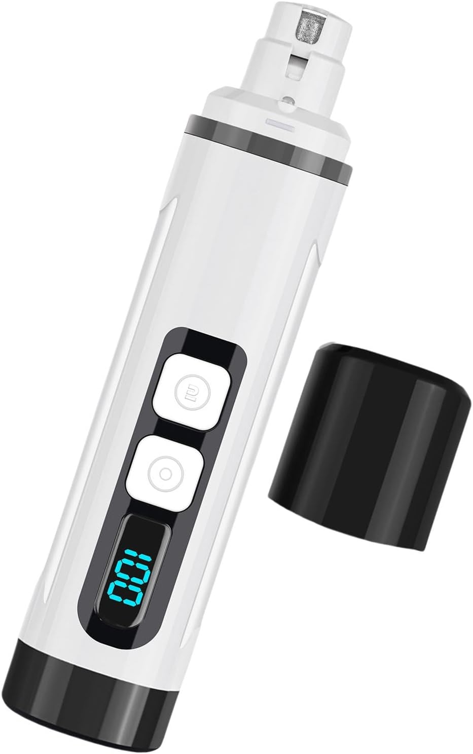 Multifunctional Pet Nail Grinder, Electric Dog Nail Clipper, Nail Grinder for Home Cattery, Dog Grooming Tools, Nail Smoothing Tool for Pets, Digital Display Nail Trimmer, Dog Paws Grooming Tool