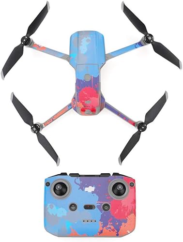 Muised Rc Accesorios y piezas 1 Unidades de PVC Pegatinas Película protectora de la piel impermeable para Drone Mavic Air 2 Accesorios de vuelo