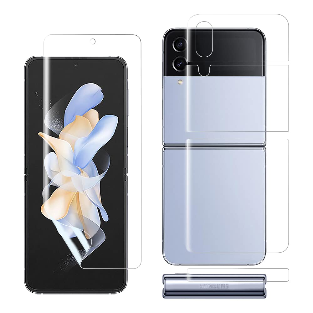 Amazon | Miitech Galaxy Z Flip4 フィルム 全面保護 au SCG17