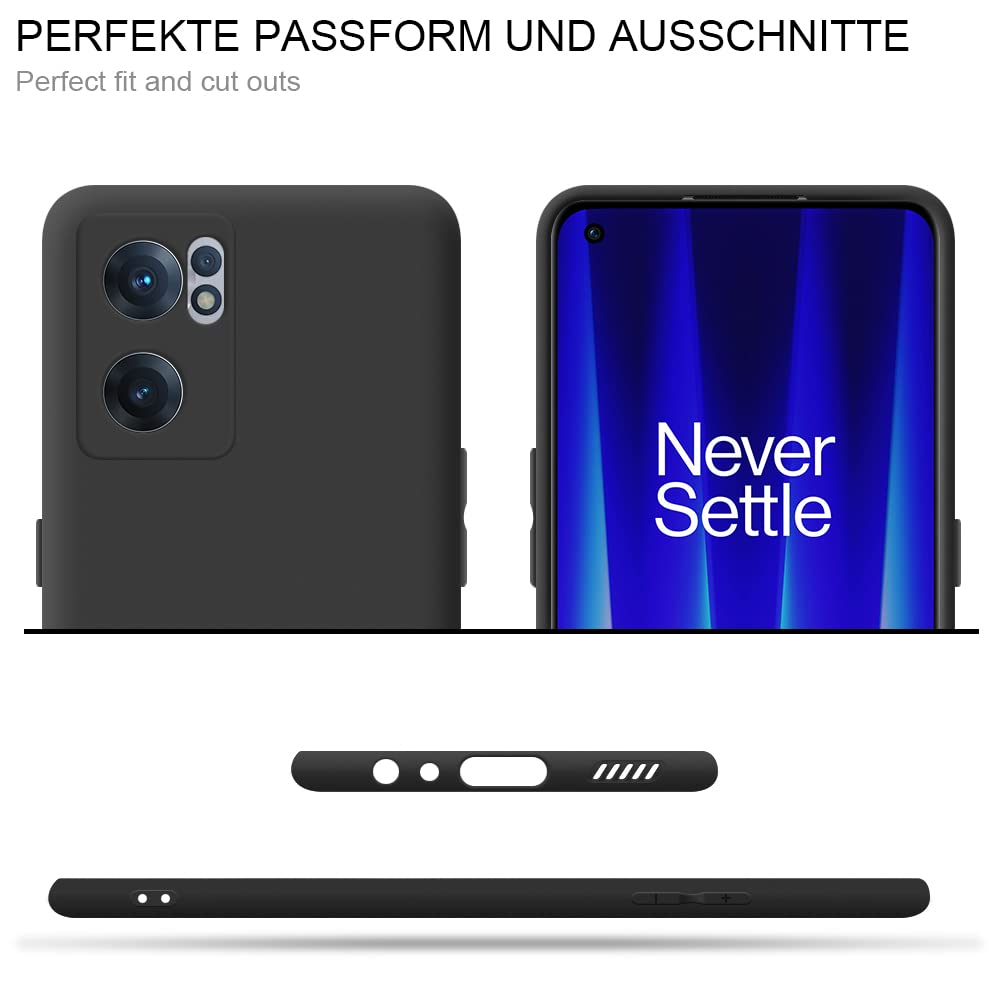 SEAHAI Cover per OnePlus Nord 3 5G, Silicone Morbido Ultra Sottile Custodia, Ibrido TPU Cover Cuscino d'Aria Tecnologia Paraurti in Gel Custodia a Protezione Completa - Verde