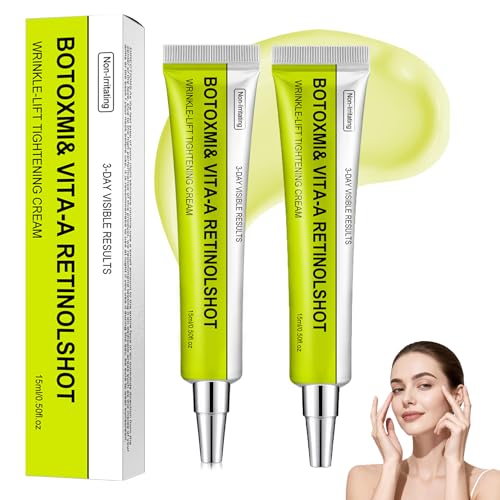 Botoxmix & Vita-A Retinol Shot Wrinkle-Lift Tightening Cream, Effectively lifts and firms the skin,...
