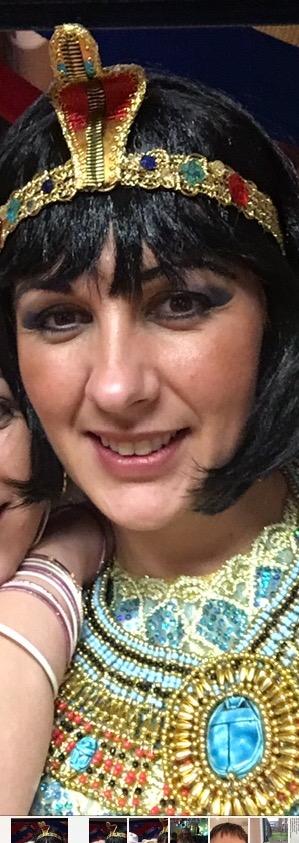 Boland Stirnband Nile Queen - Ägyptischer Kopfschmuck Mit Goldener Schlange Für Karneval