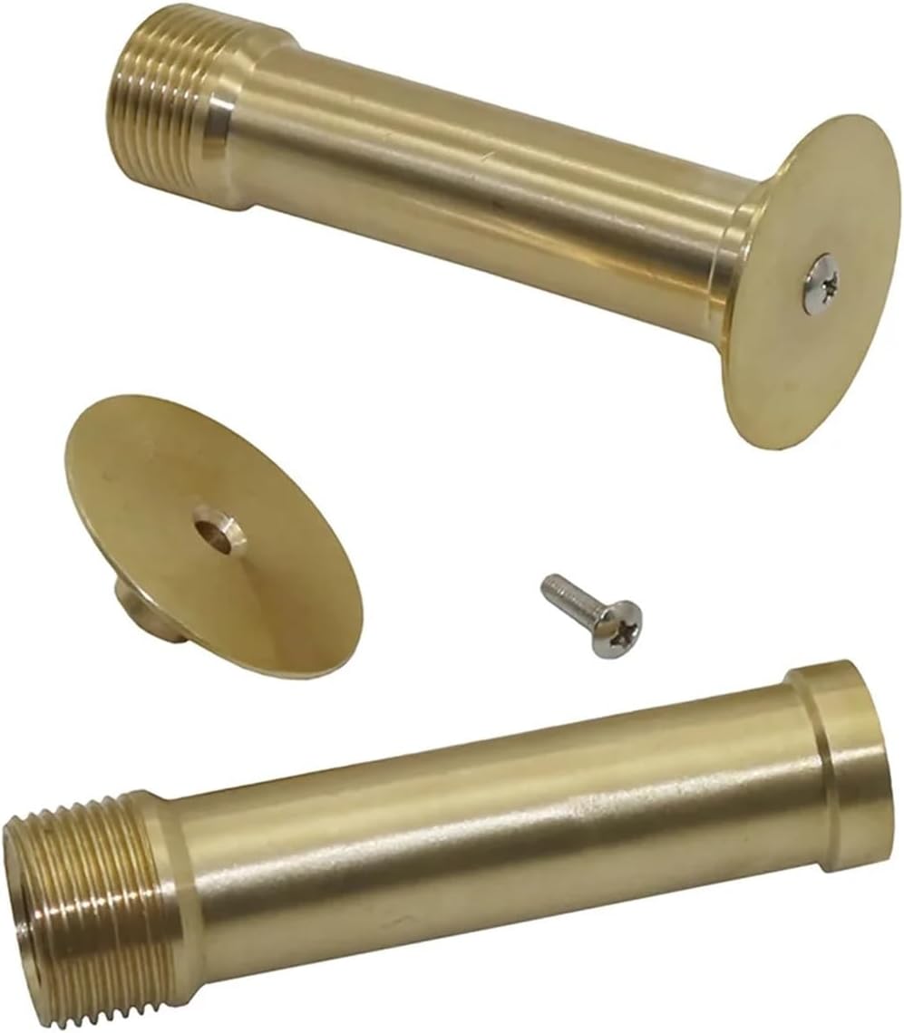 Brass Fountain Nozzle Garden Landscaping Fountain 1/2" 3/4" Female/Male Thread Metal Mushroom-Shaped Fountain Nozzle 1/2" Male Thread Water Connector(Stainless Steel)